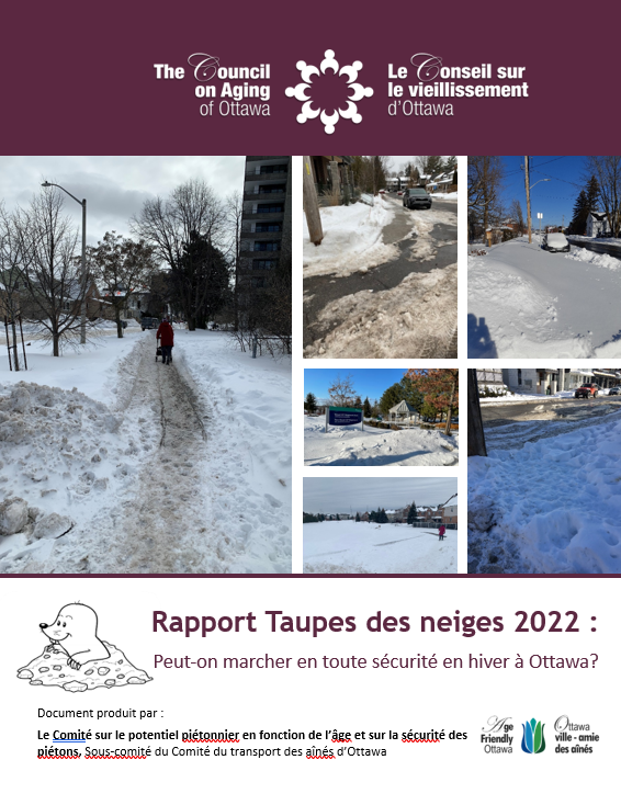 2022 Taupes des neiges Rapport
