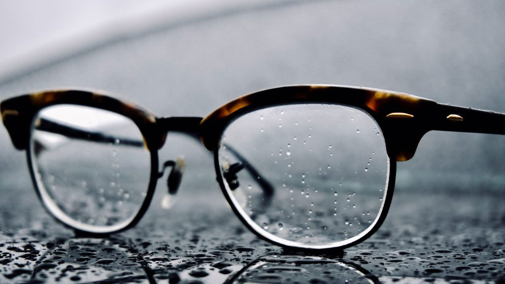 A pair of glasses